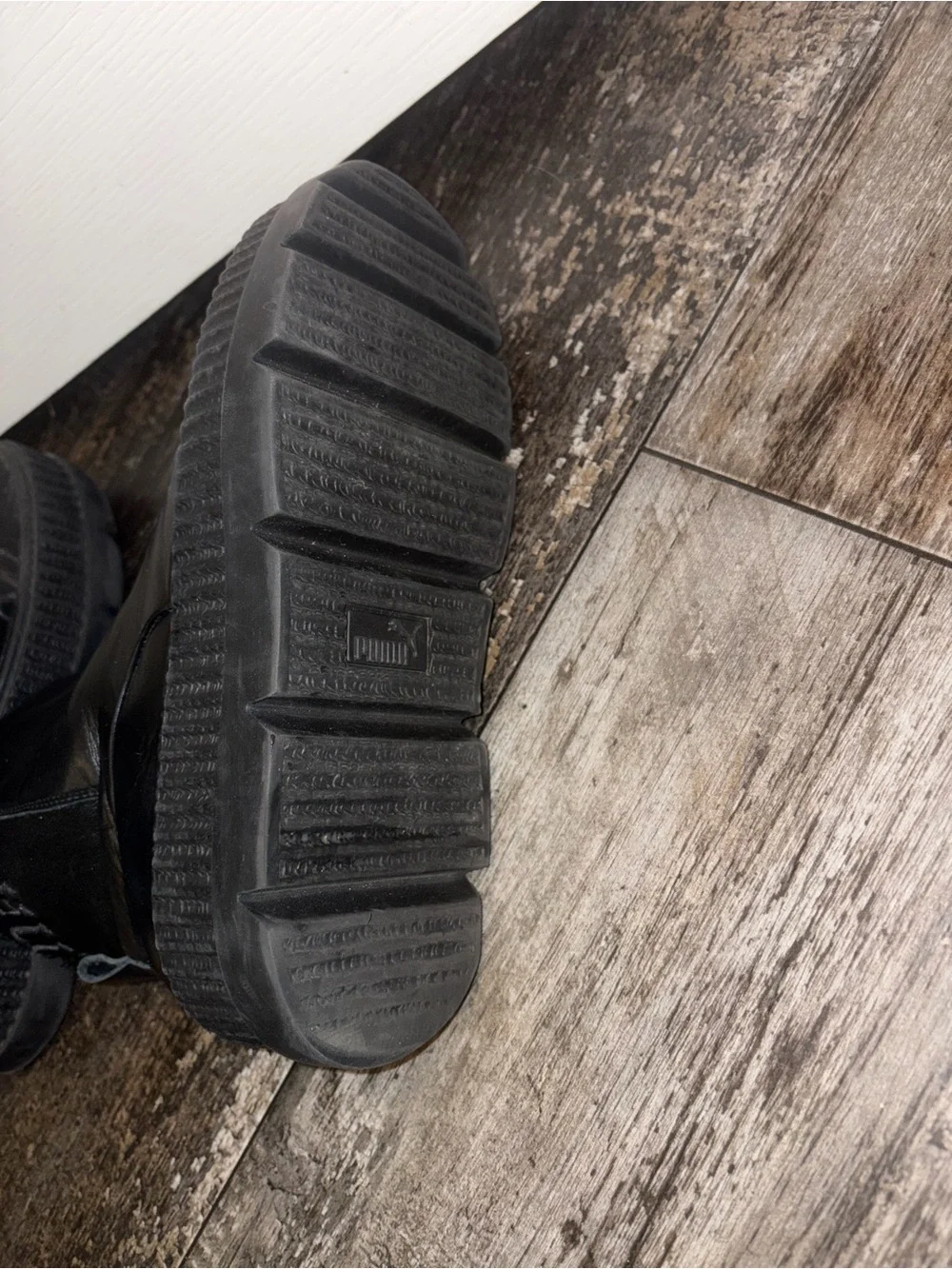 AUTHENTIC PUMA x Fenty by Rihanna Chelsea Sneaker Boots ‘Triple Black'